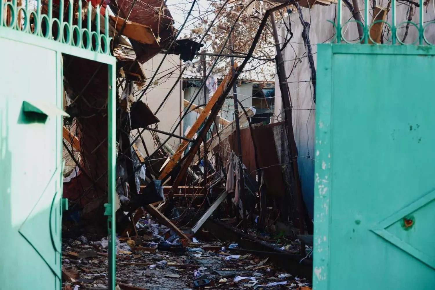 Наслідки обстрілу Одещини 21 листопада. Фото: Одеська МВА