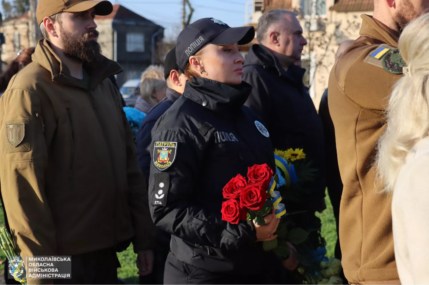 У Миколаєві вшанували Героїв Революції Гідності. Фото: Миколаївська ОВА