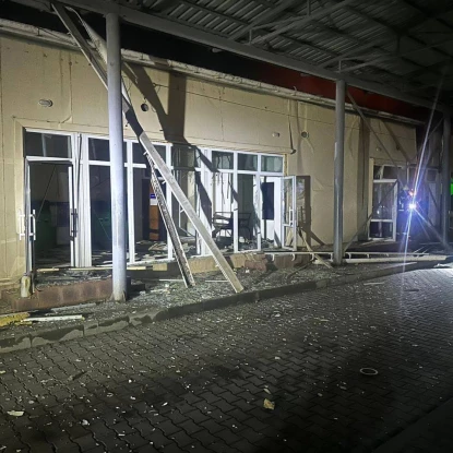 Росія атакувала пункт пропуску «Орлівка» 22 листопада на кордоні з Румунією. Фото: Державна митна служба України