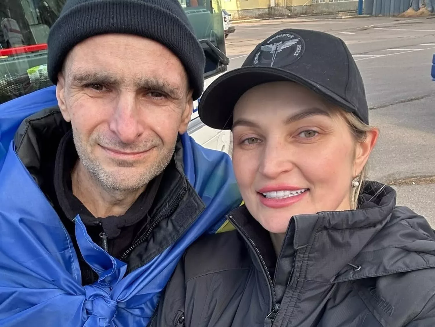 Олександр Савов після звільнення з полону 19 березня. Фото: Анастасія Савова