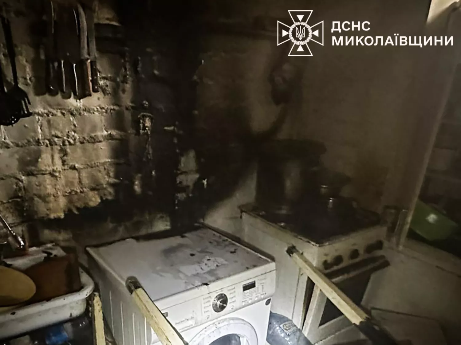 Пожежа у Миколаєві. Фото: ДСНС