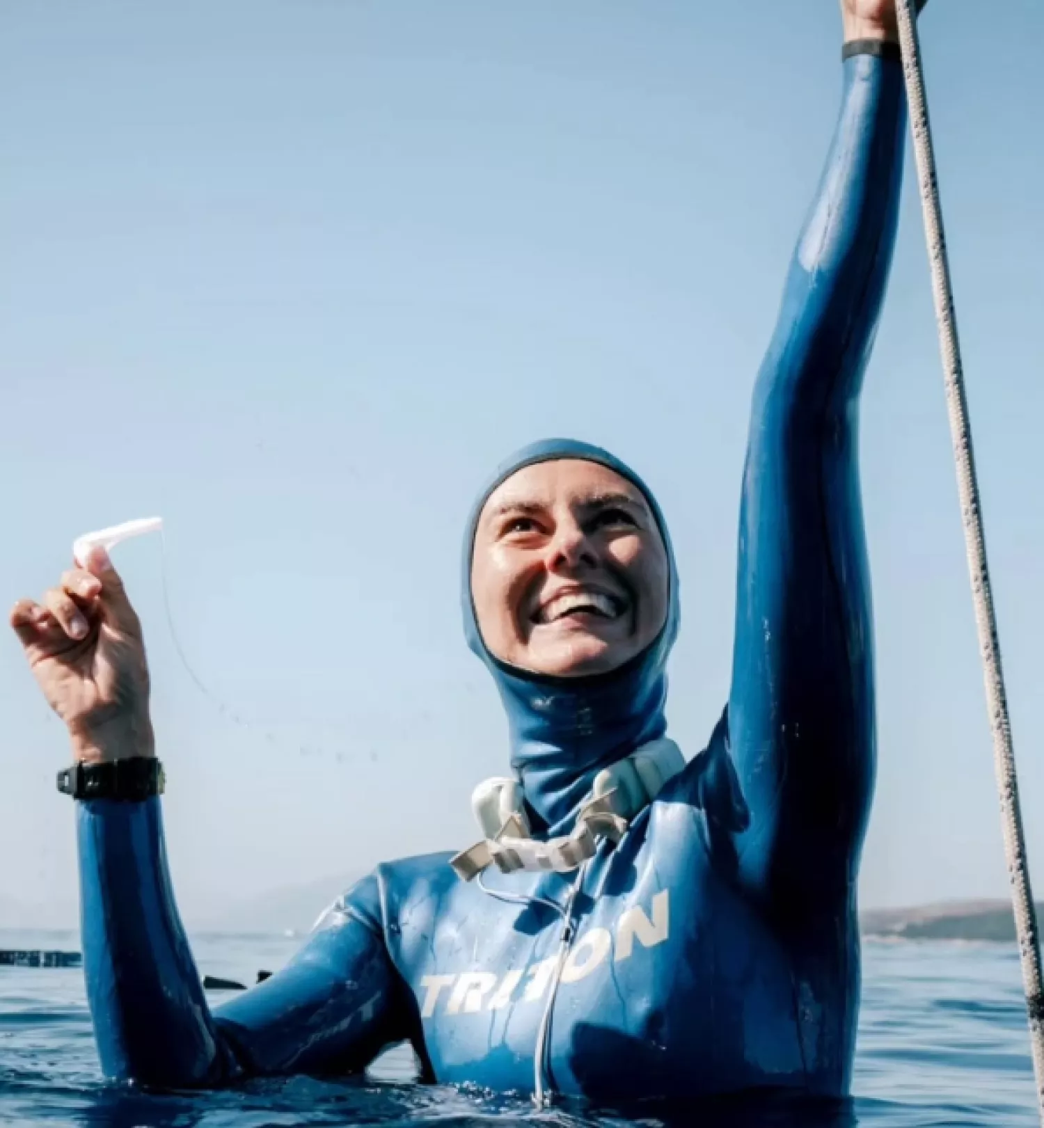 Фридайверка з Миколаєва встановила новий світовий рекорд, занурившись на 86 метрів. Фото: Blue Element Dominica