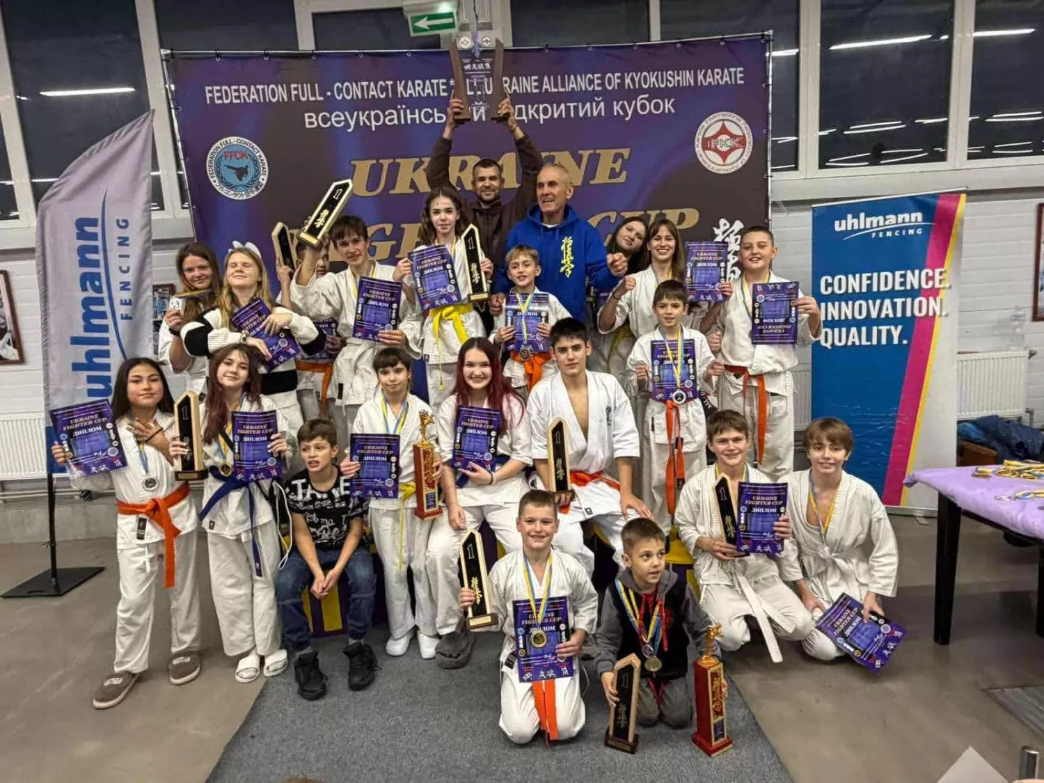 Миколаївські спортсмени здобули 24 медалі на кубку з карате. Фото: Федерація кіокушин карате