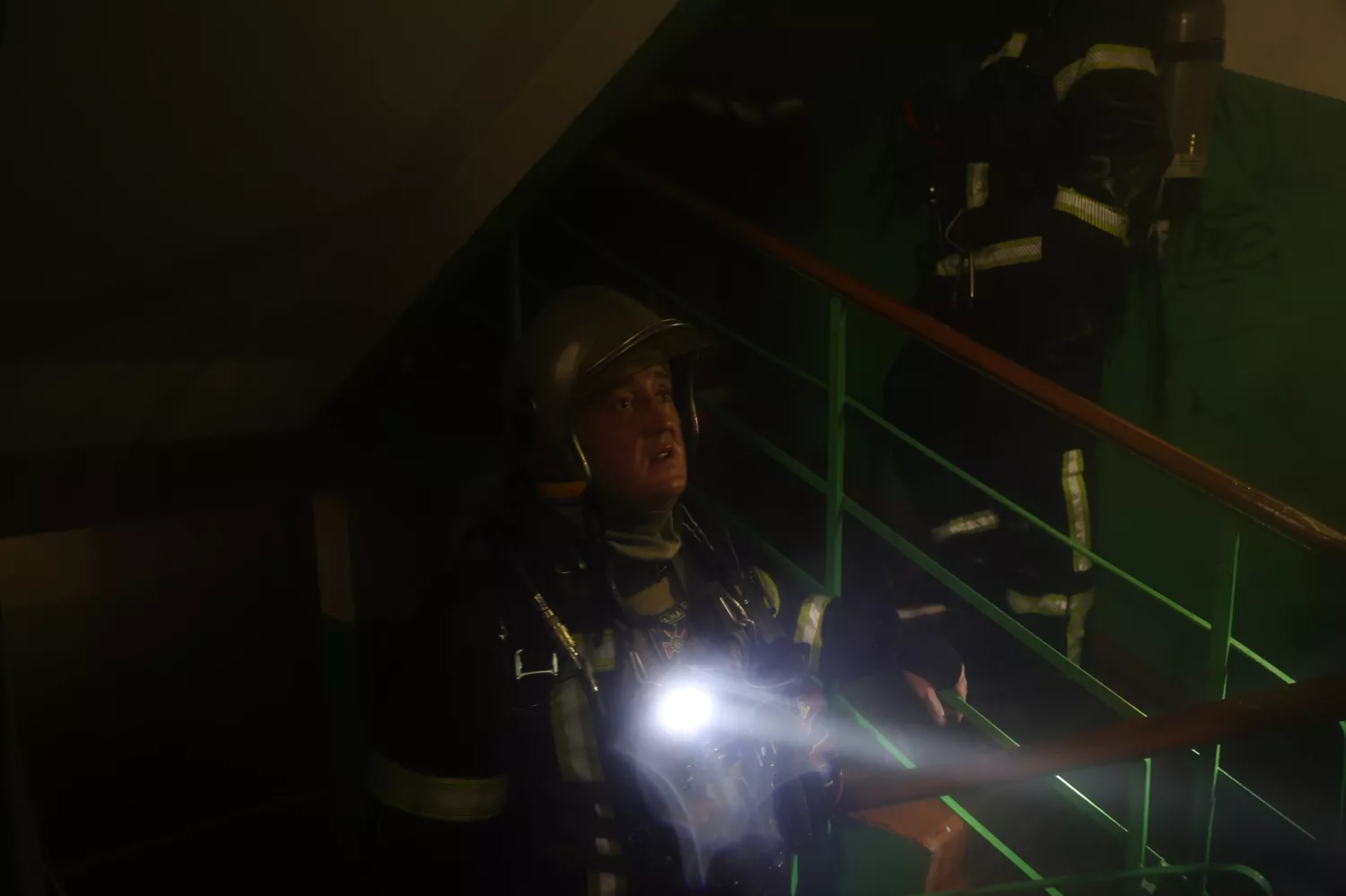 Обстріл Києва 25 листопада. Фото: ДСНС