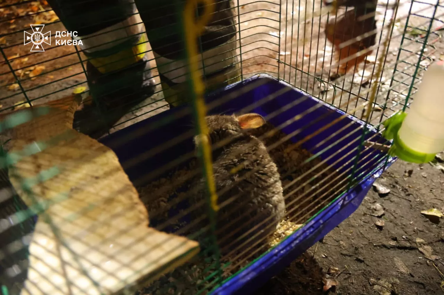 Обстріл Києва 25 листопада. Фото: ДСНС