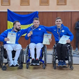 Миколаївські спортсмени завоювали 7 медалей на Кубку з фехтування на візках. Фото: Миколаївська ОВА