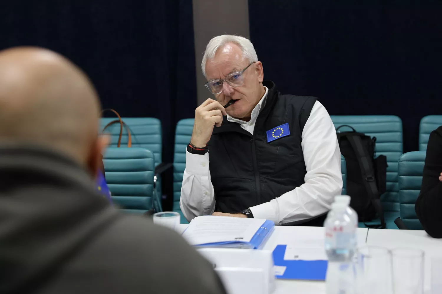 Керівник Служби зовнішньополітичних інструментів Європейської Комісії Петер Вагнер. Фото: Миколаївська обласна адміністрація