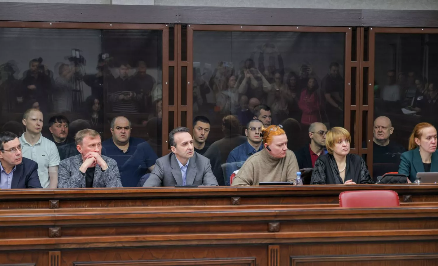 Кадри зі суду у справі про вибух на Кримському мосту. Фото: ТАСС.