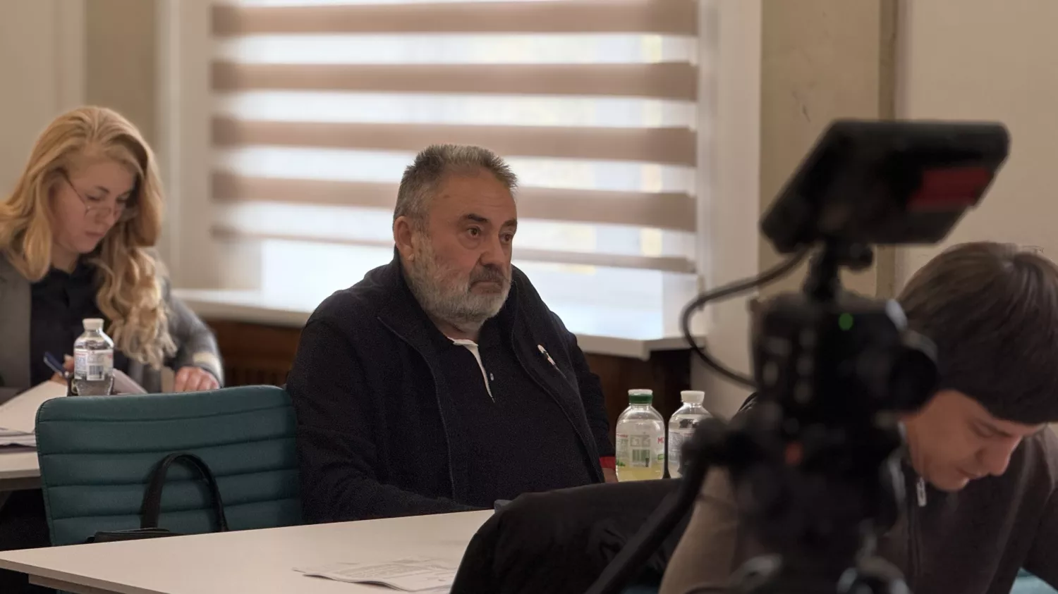 Сергій Кантор на сесії міської ради. Фото: 