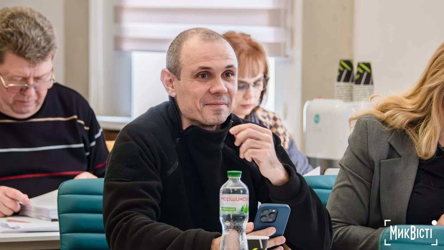 Депутат Федір Панченко від фракції «Пропозиція». Фото МикВісті