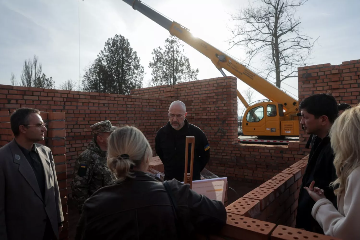 На Миколаївщині будуть сучасний військовий ліцей. Фото: Денис Шмигаль