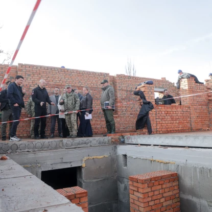 На Миколаївщині будуть сучасний військовий ліцей. Фото: Денис Шмигаль