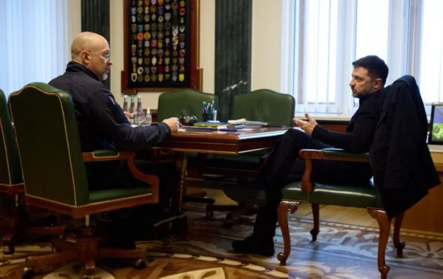 Фото: Володимир Зеленський та Денис Шмигаль Фото: t.me/V_Zelenskiy_official