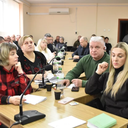 Засідання 65 сесії Південноукраїнської міської ради. Фото: міська рада