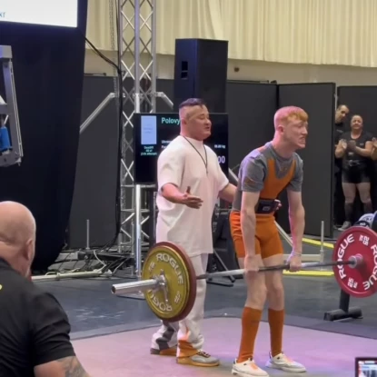 Миколаївський пауерліфтер з інвалідністю підняв 105 кг і встановив світовий рекорд. Скрин з Instagram