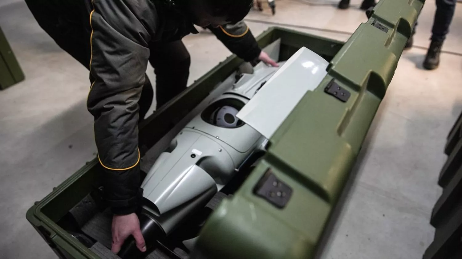 Розвідувальна безпілотна систему Raybird-3 виробництва Skyeton. Фото:Getty Images/Bloomberg/Julia Kochetova