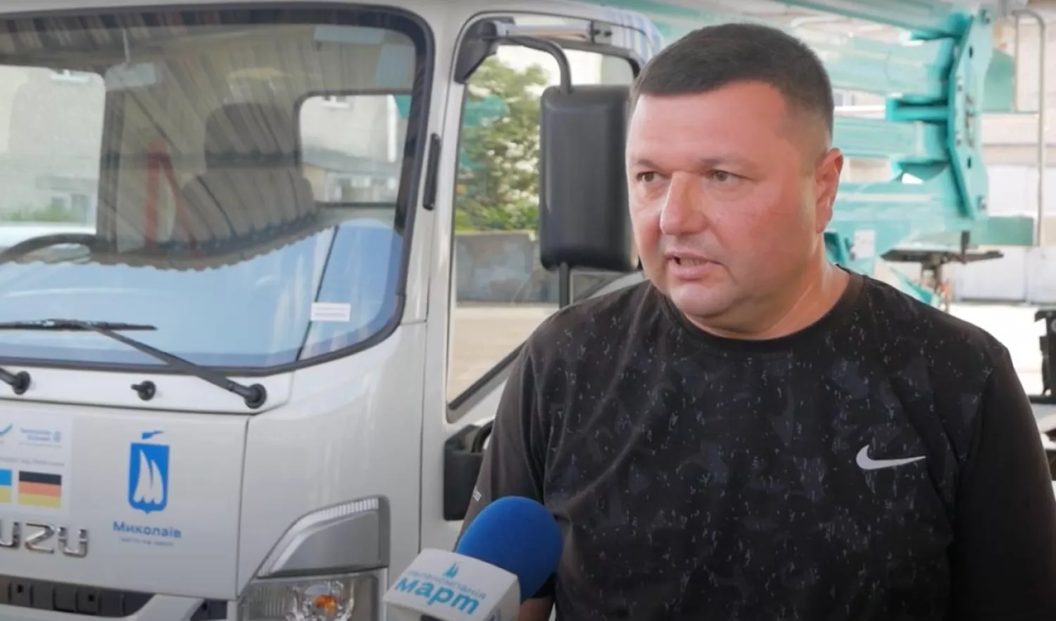 прокуратура Миколаєва перекваліфікувала дії директора миколаївського КП. Скриншот з програми ТРК 