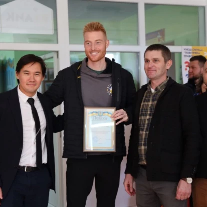 У Баштанці відкрили два сучасні шкільні укриття за підтримки Данії. Фото: Посольство Данії в Україні