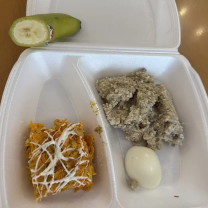 Шкільне харчування в ліцеї №40. Фото: Кorabelov.info