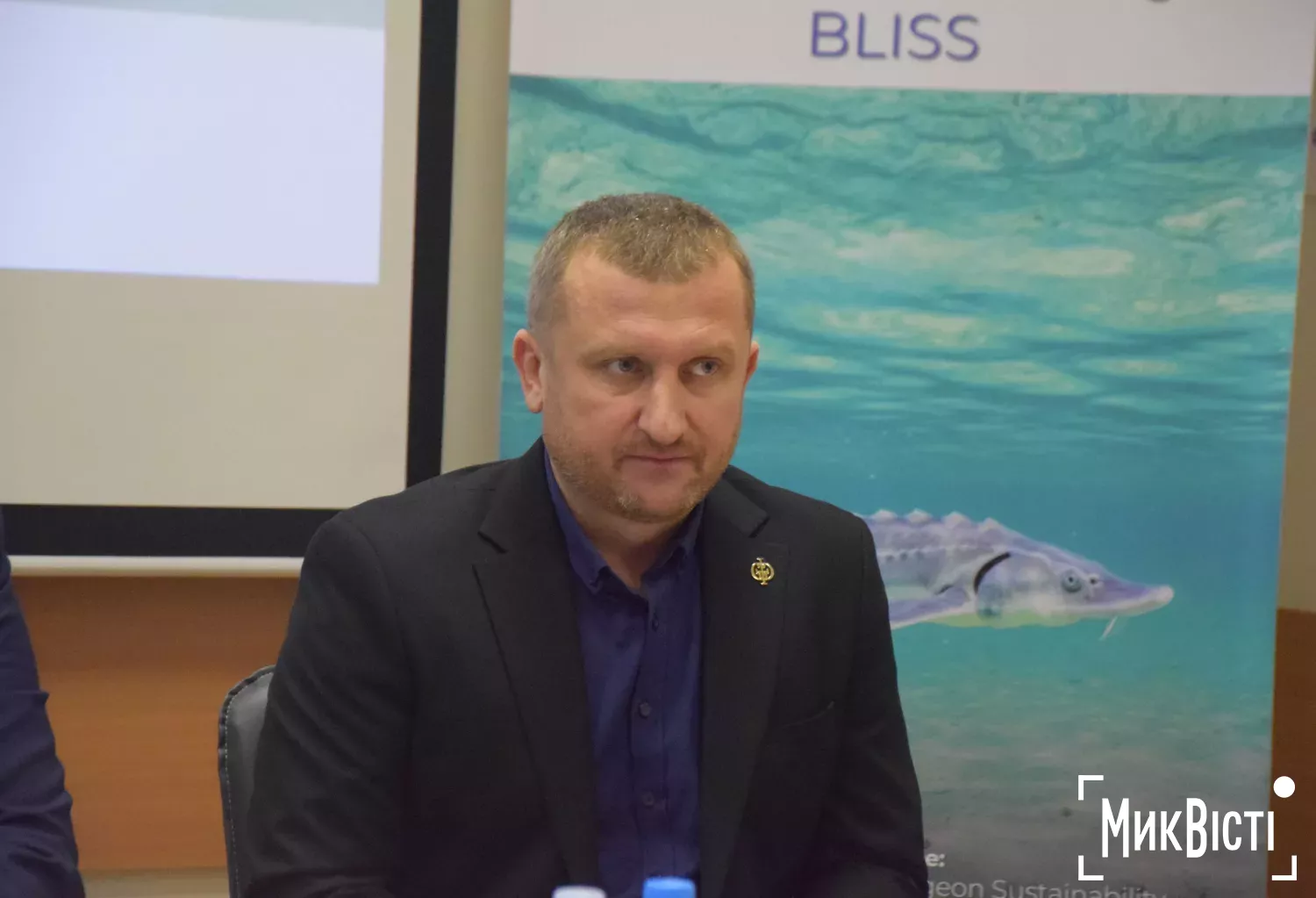 У Миколаєві презентували природоохоронний проєкт BLISS із збереження осетрових. Фото: «МикВісті»