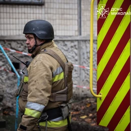 Рятувальники евакуювали 240 людей, які знаходились в епіцентрі можливого підриву. Фото: ДСНС Миколаївщини