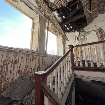 Будинок Менкіні у центрі Миколаєва, фото: «Агенція стійкості культури»