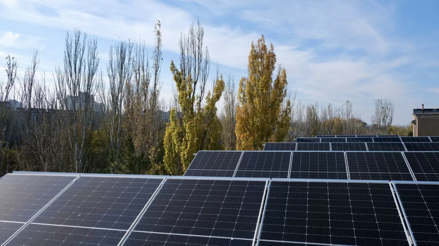 Дах, обладнаний сонячною електростанцією у Миколаєві, Фото: Агенція розвитку Миколаєва