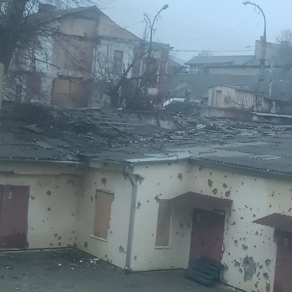 У Херсоні знову постраждав краєзнавчий музей через обстріли російської армії. Фото: Херсонський обласний краєзнавчий музей