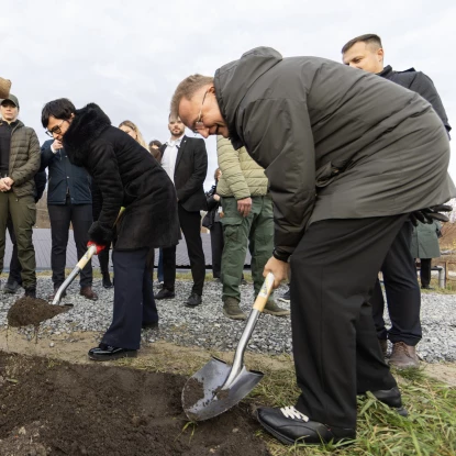 На Львівщині виходять на фінальний етап рекультивації Грибовицького сміттєзвалища. Фото: Міністерство розвитку громад та територій