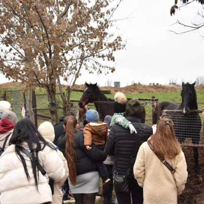 Благодійний день для дітей у миколаївській стайні імені Володимира Сороки. Фото надала Олександра Янєва