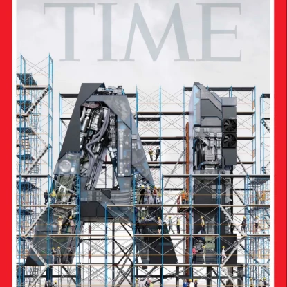 Обкладинка журналу Time. Фото: Time