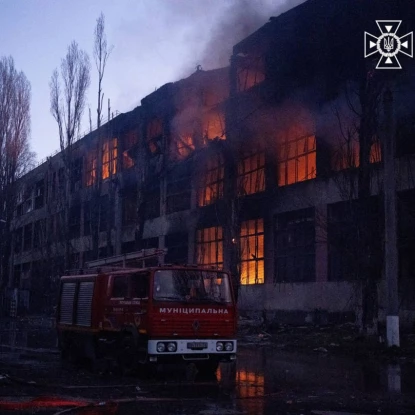 Наслідки обстрілу Одещини. Фото: ДСНС Одещини