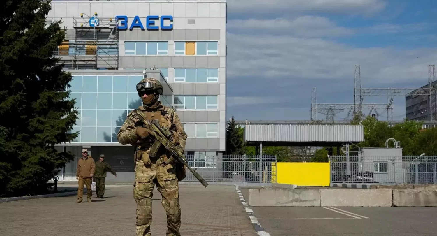 Блекаут на окупованій ЗАЕС триває другий день. Фото: AP