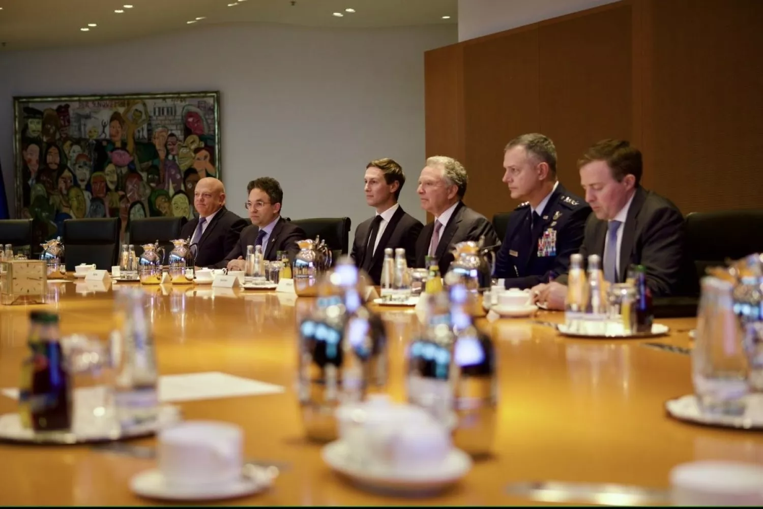 Американська делегація на переговорах у Берліні. Фото: Стів Віткофф, Х