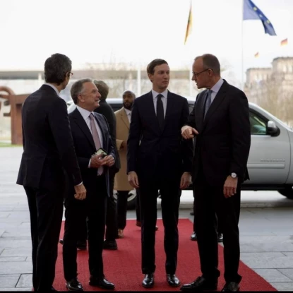 Американська делегація на переговорах у Берліні. Фото: Стів Віткофф, Х