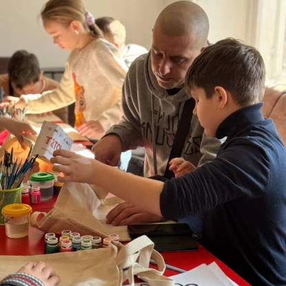 У Миколаєві працює простір для чоловіків, фото МикВісті надала Юлія Возняк