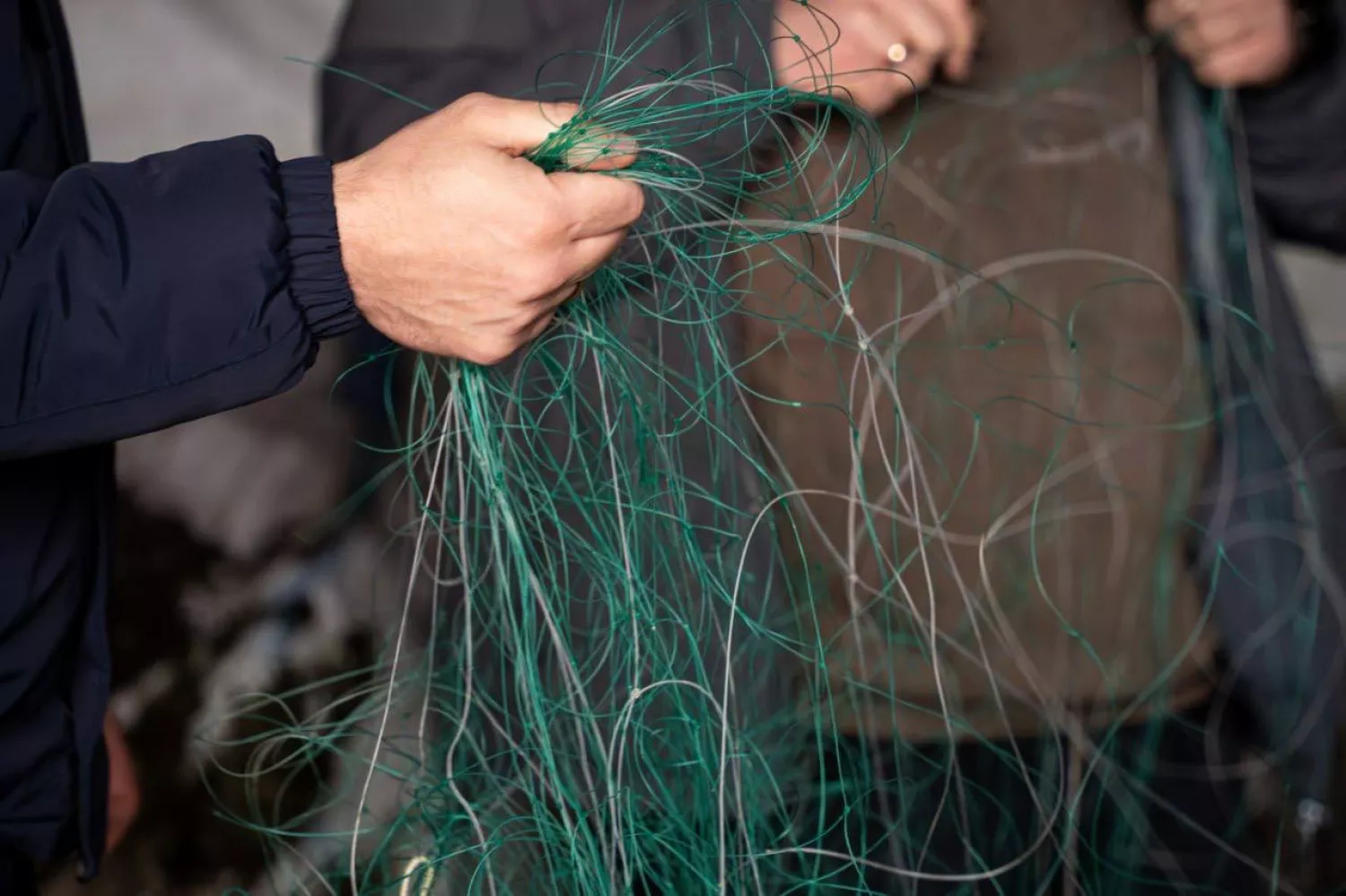 Французькі партнери передали Херсону 200 км сіток для посилення антидронового захисту. Фото: Херсонська МВА