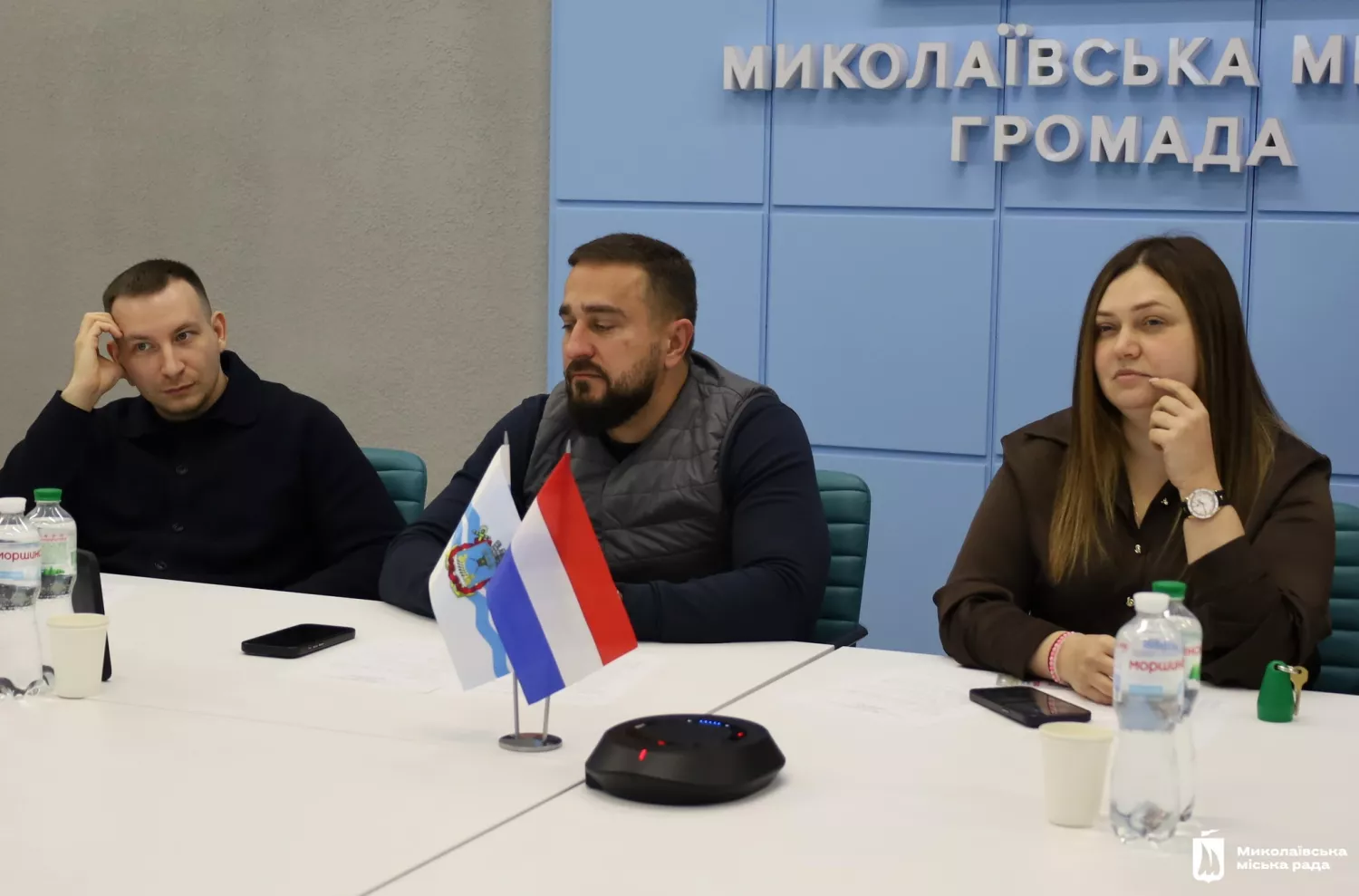 Миколаївська делегація під час зустрічі. Фото: Миколаївська міськрада