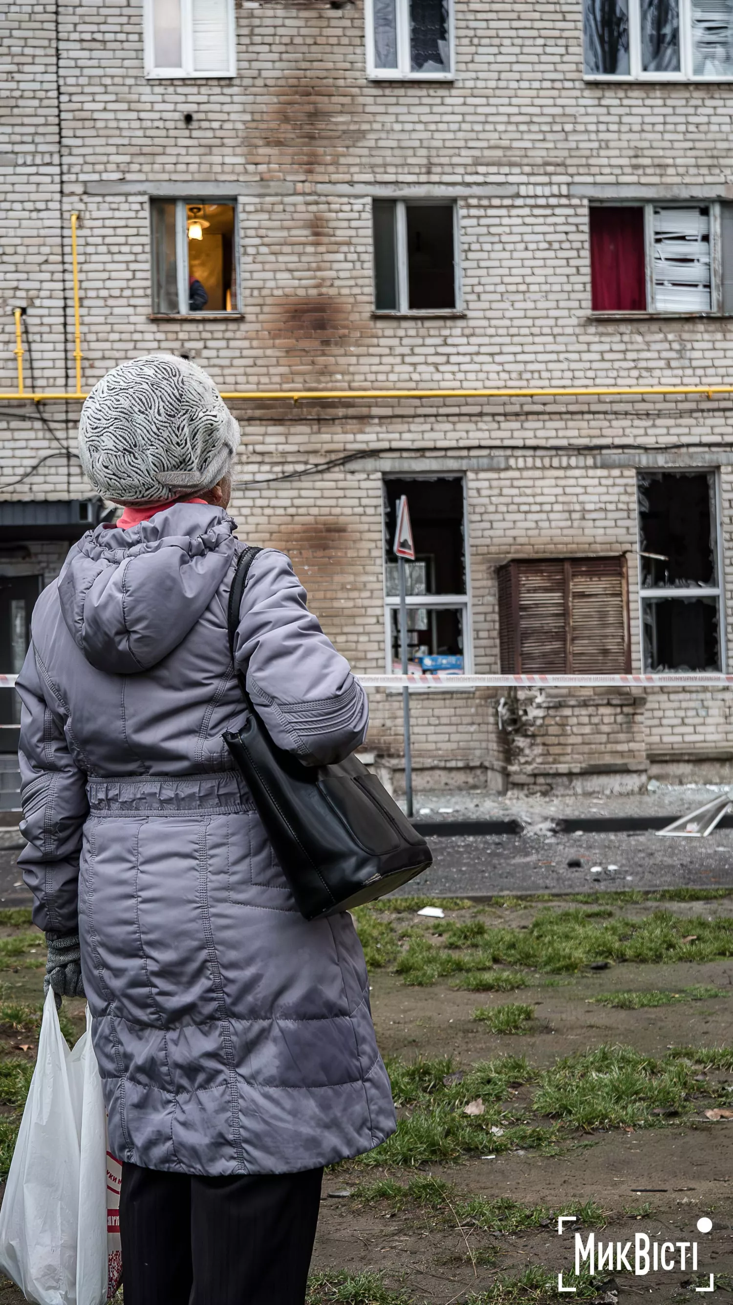 Наслідки російського обстрілу в Миколаєві, 17 грудня 2025 року. Фото: МикВісті