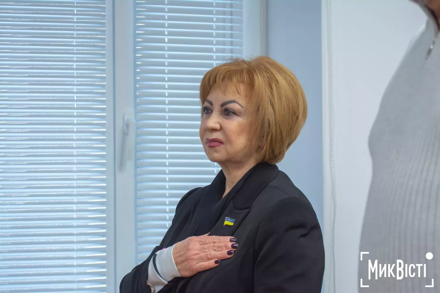 Депутатка Миколаївської обласної ради від «За майбутнє» Ольга Григор’єва. Фото: МикВісті