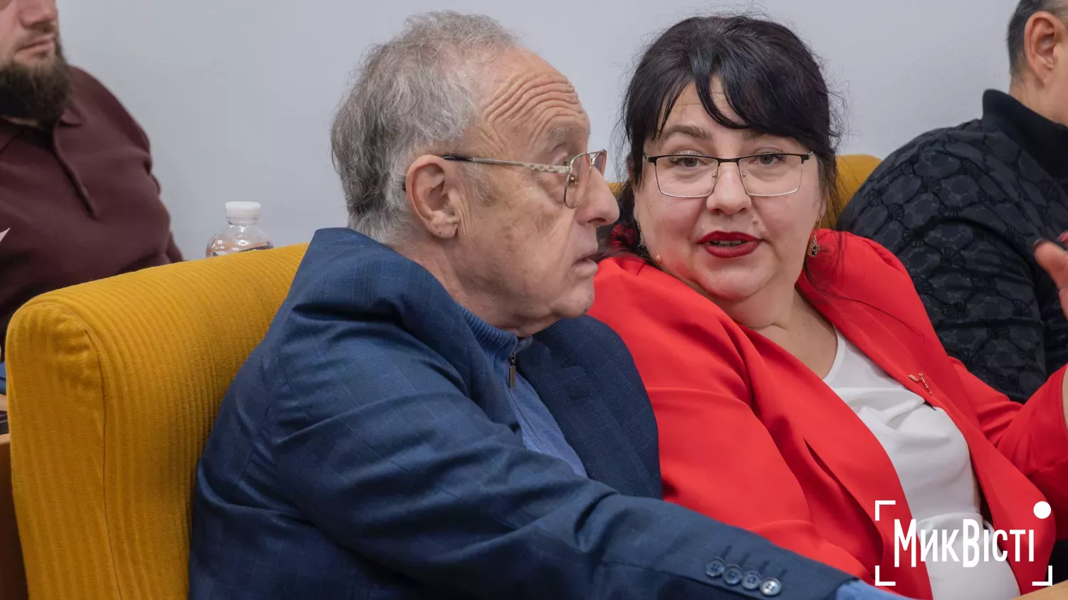 Депутати Миколаївської обласної ради Григорій Ташлик та Надія Іванова. Фото: МикВісті