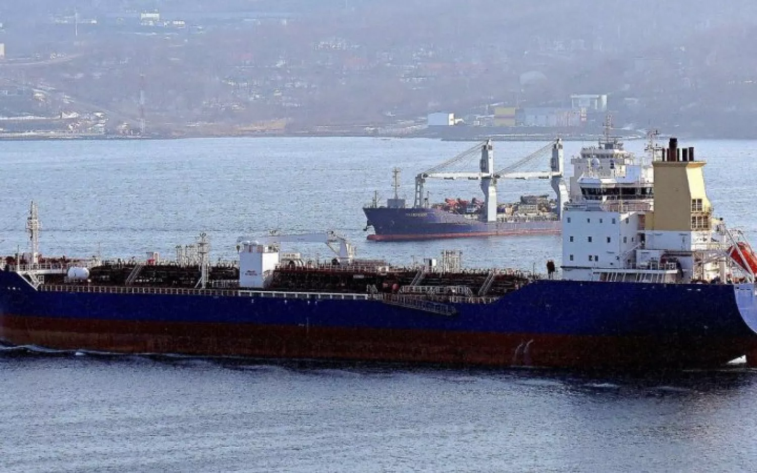 ЄС запровадив санкції проти ще 41 судна тіньового флоту РФ. Фото: СЗРУ