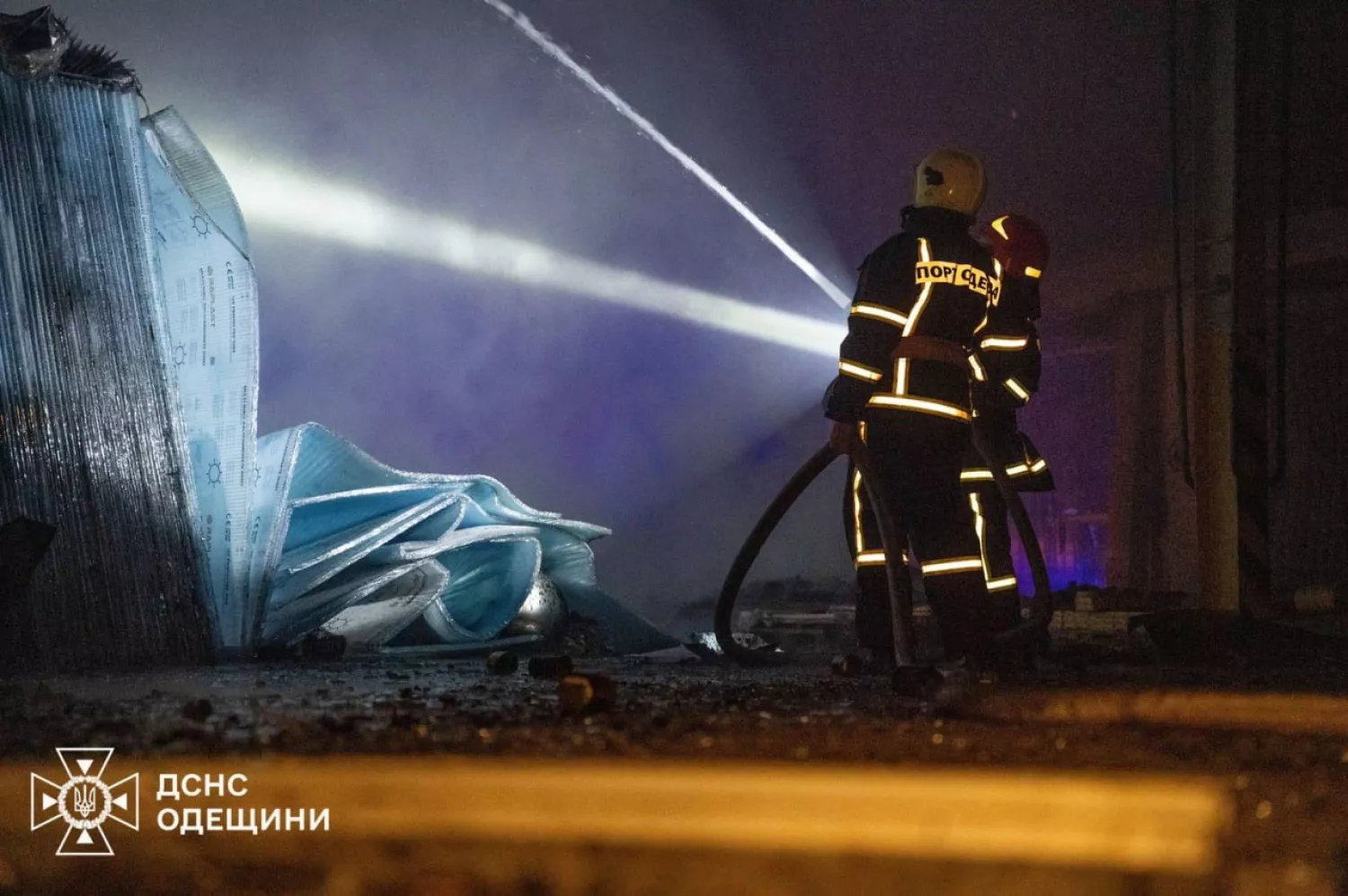 Наслідки обстрілу Одещини. Ілюстративне фото: ДСНС Одещини