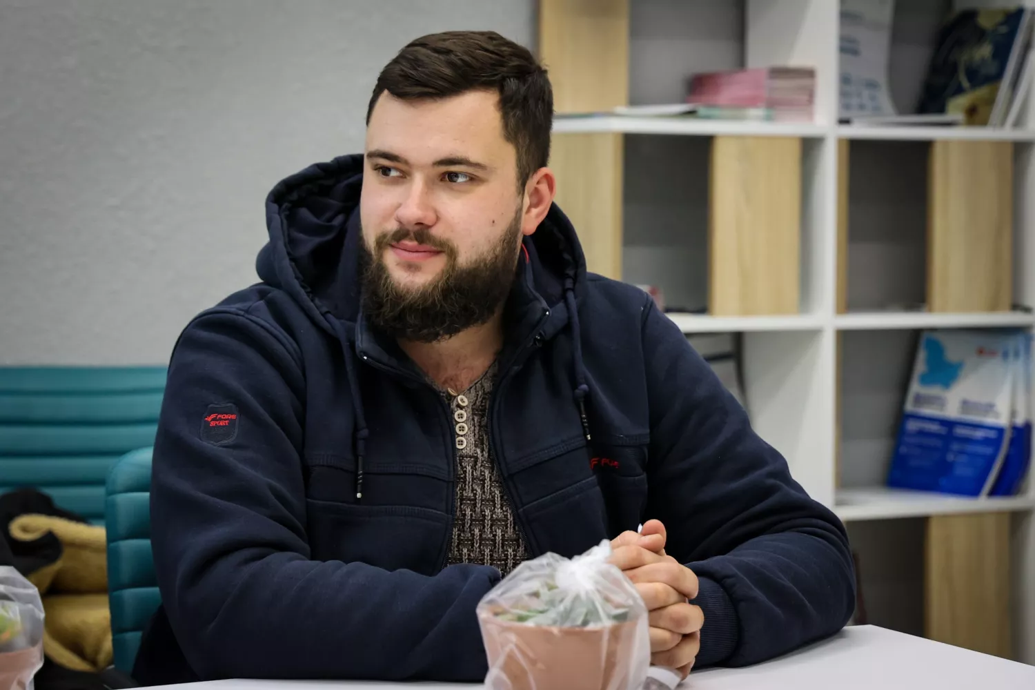 Зустріч молоді Первомайська із заступником міського голови Сергієм Коренєвим. Фото: Агенція розвитку Миколаєва