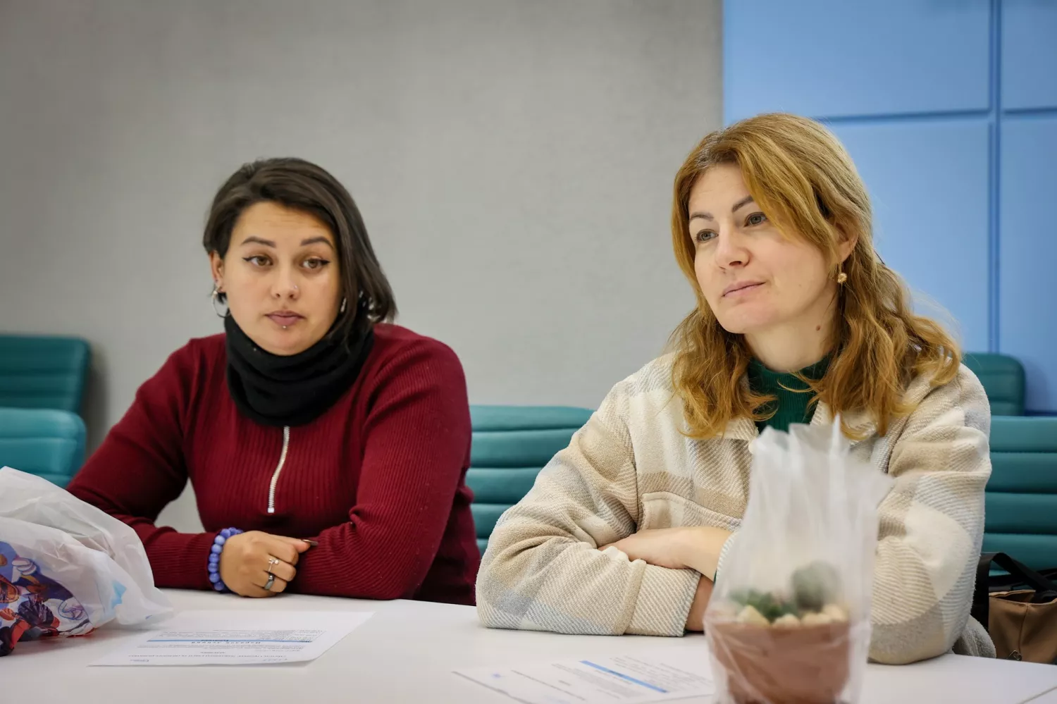 Зустріч молоді Первомайська із заступником міського голови Сергієм Коренєвим. Фото: Агенція розвитку Миколаєва