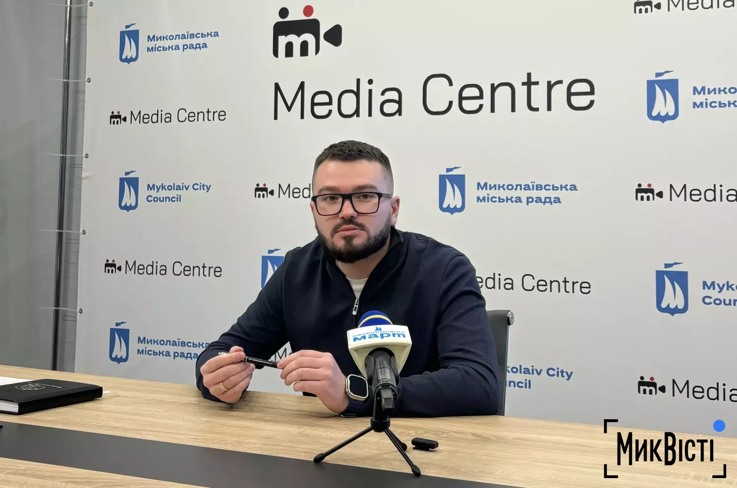 Директор комунального підприємства &laquo;Миколаївпастранс&raquo; Дмитро Тесленко. Фото: НикВести