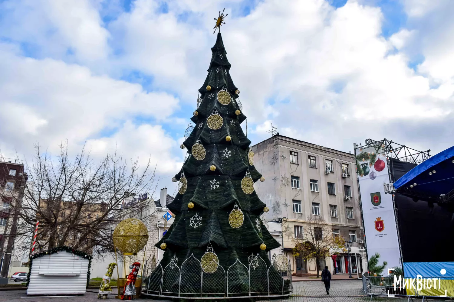 Одеса напередодні новорічних свят, грудень 2025 року, фото «НикВести»
