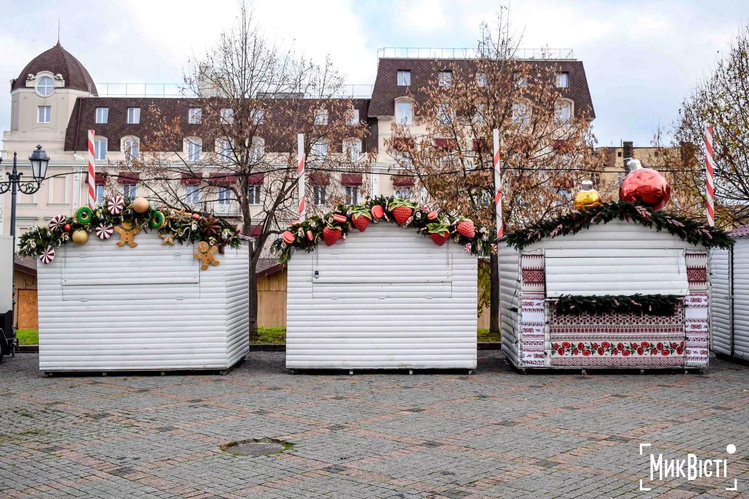 Одеса напередодні новорічних свят, грудень 2025 року, фото «НикВести»