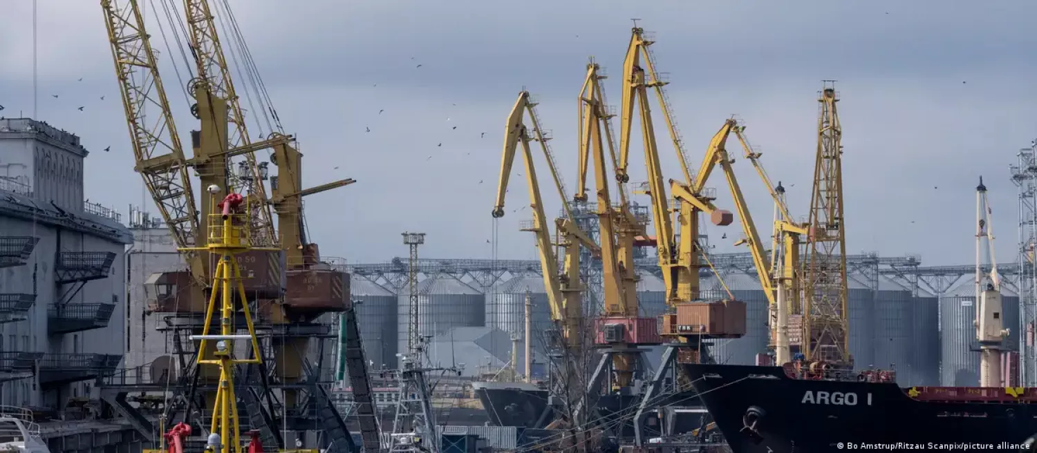 Порт Одеси (архівне фото) знову атакований російськими військамиФото: Bo Amstrup/Ritzau