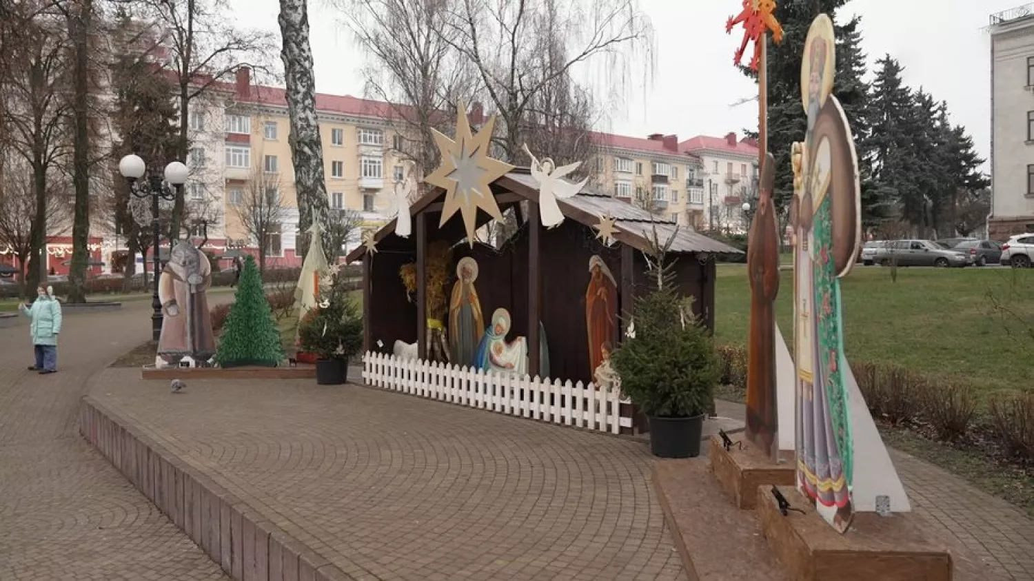 Різдвяні локації у Чернігові. Фото: Суспільне Чернігів